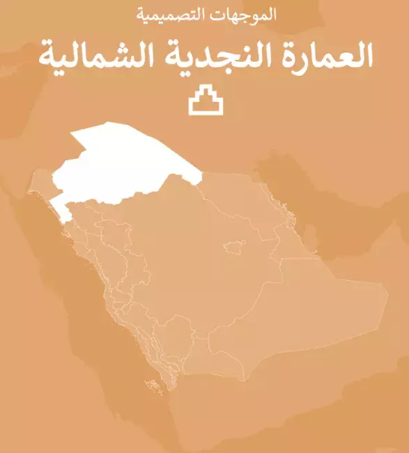 العِمَارَة النجدية الشمالية - الموجهات التصميمية - عربي