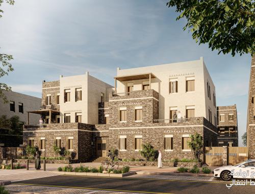 عِمَارَة سفوح تهامة سكني - نمط انتقالي