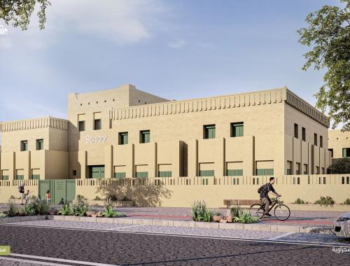 عِمَارَة بيشة الصحراوية مدرسة - نمط تقليدي